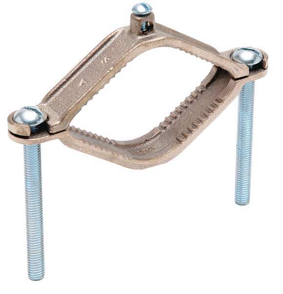 Pipe Ground Clamp, 10AWG, 2.25In, PK5