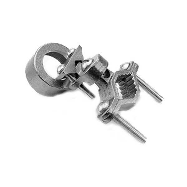Pipe Ground Clamp, 10AWG, 3.23In