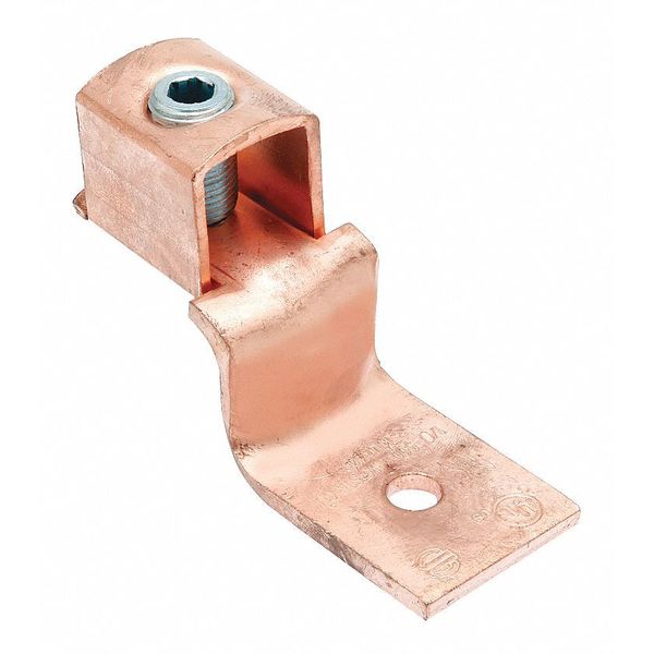 Mechanical Conn, Trminl, 2 to 8 AWG, 1 Cond