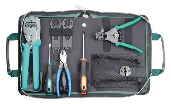 Crimp Tool Kit, Solar MC3/MC4, 9 Pc