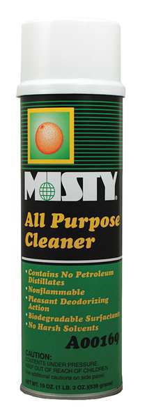 All Purpose Cleaner, 20 oz. Aerosol Spray Can, Orange, 12 PK