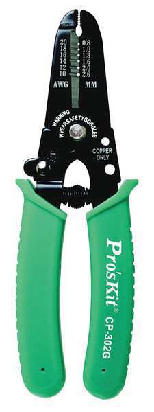 6 1/2 in Wire Stripper 20 to 10 AWG