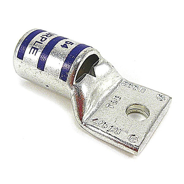 Compression Lug, 4/0 Awg, L 1.90 In, Pur