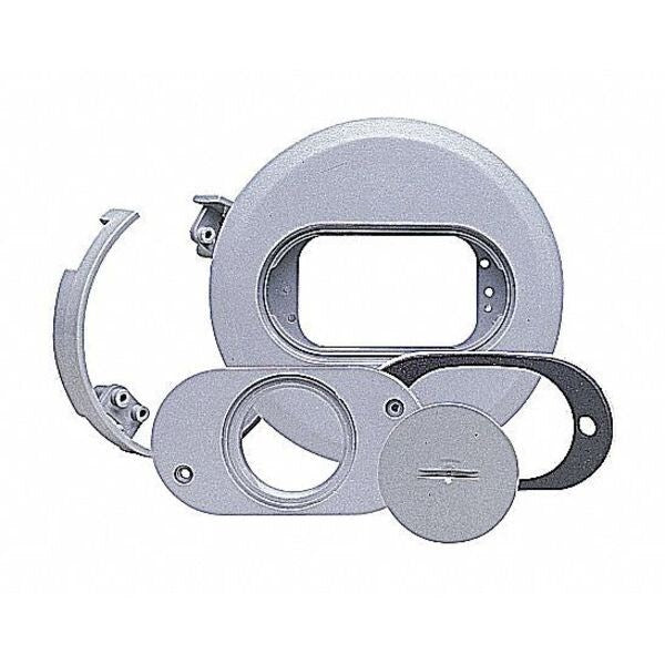 Round Floor Box Pvc 1-1/4In Nps Cvr Slt