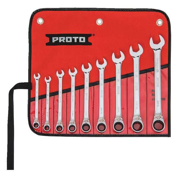 Ratcheting Wrench Set, Combination