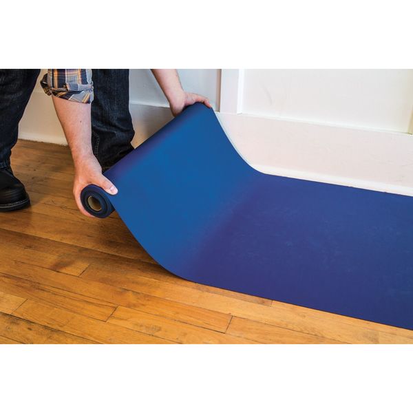 Floor Protection, 27 In. x 180 Ft., Blue