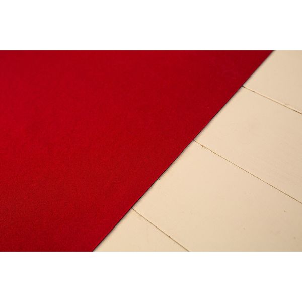 Floor Protection, 27 In. x 20 Ft., Red