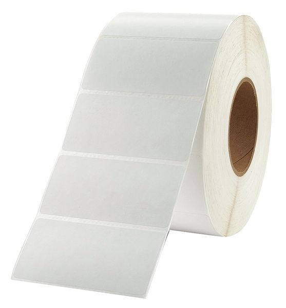 Printer Label, White, Labels/Roll: 5000