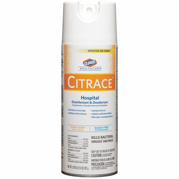 Germicidal Disinfectant Cleaner, 14 oz. Aerosol Can, Unscented