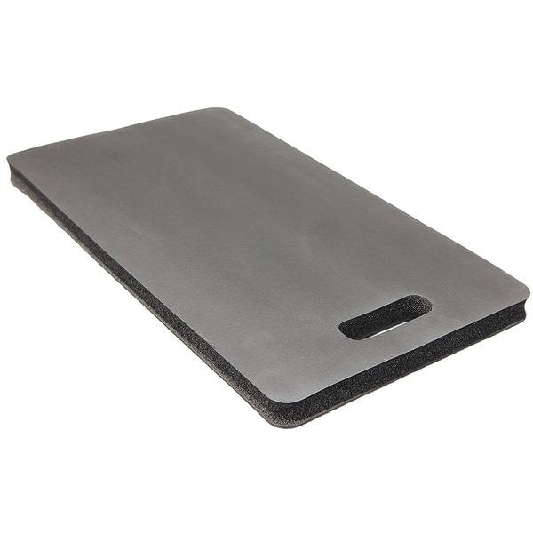 Kneeling Mat, 22 x 12 In, Rubber, Black