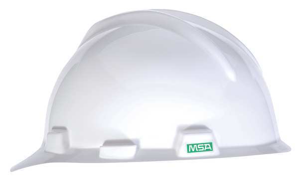 Front Brim Hard Hat, Type 1, Class E, Pinlock (4-Point), White