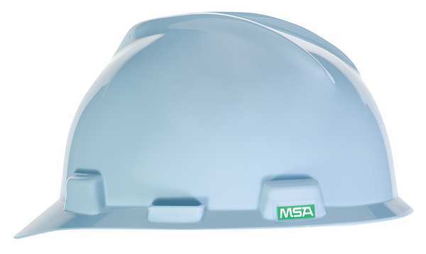 Front Brim Hard Hat, Type 1, Class E, Pinlock (4-Point), Egg Blue
