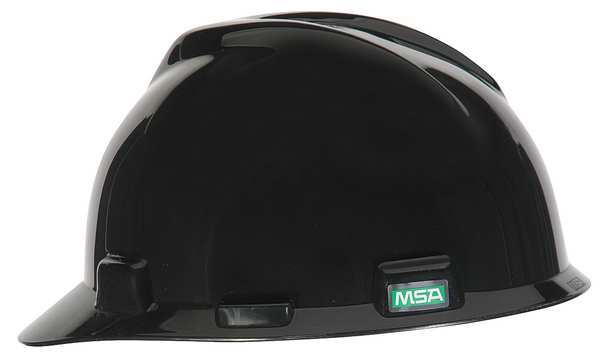 Front Brim Hard Hat, Type 1, Class E, Pinlock (4-Point), Black