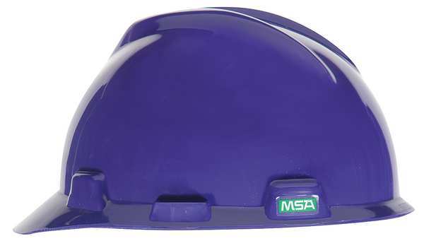 Front Brim Hard Hat, Type 1, Class E, Pinlock (4-Point), Purple
