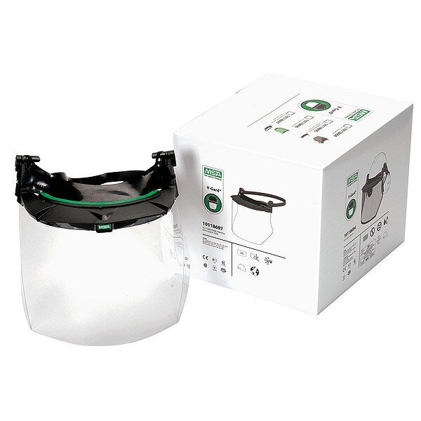 Faceshield Bracket and Visor, Clear