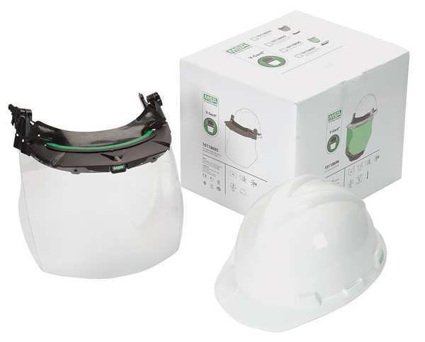 Front Brim Hard Hat, Type 1, Class E, Ratchet (4-Point)