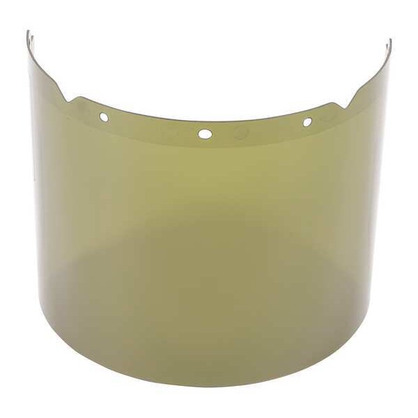 Visor, Polycarb, Shade 3 IR, 8x17-1/4 In
