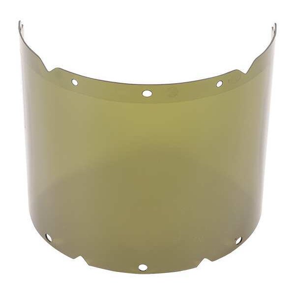 Visor, Polycarb, Shade 3 IR, 8x17-1/4 In