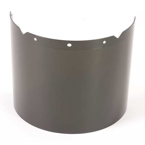 Visor, Polycarb, Shade 5 IR, 8x17-1/4 In
