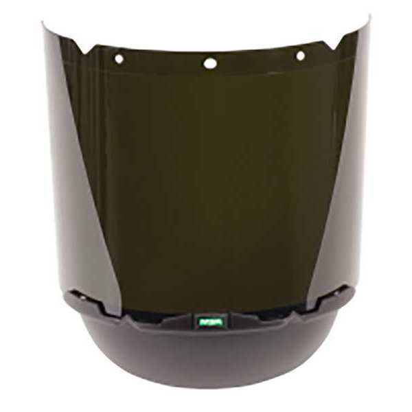 Visor, Polycarb, Shade 5 IR, 8x17-1/4 In
