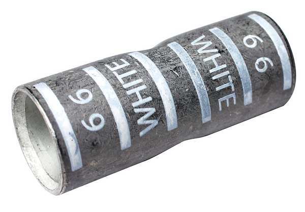 Short Barrel Splice, 2.15 in. L, White