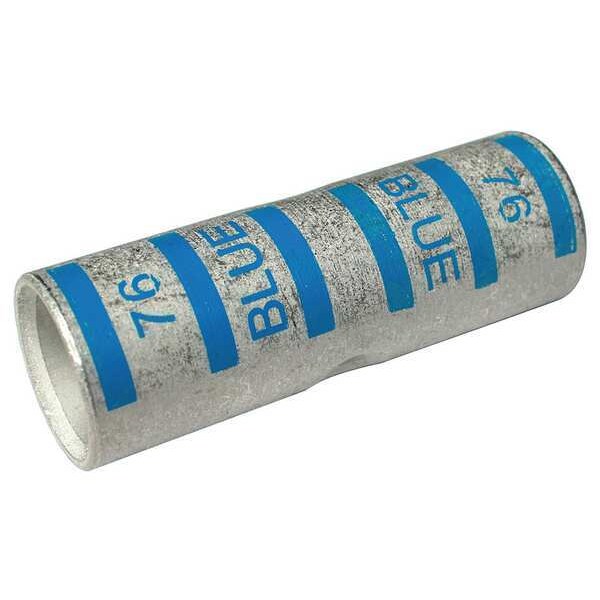 Short Barrel Splice, 2.78 in. L, Blue