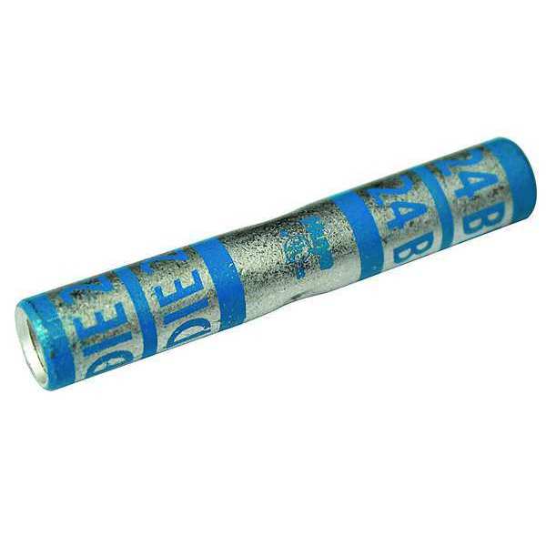 Long Barrel Splice, 1.77 in. L, Blue