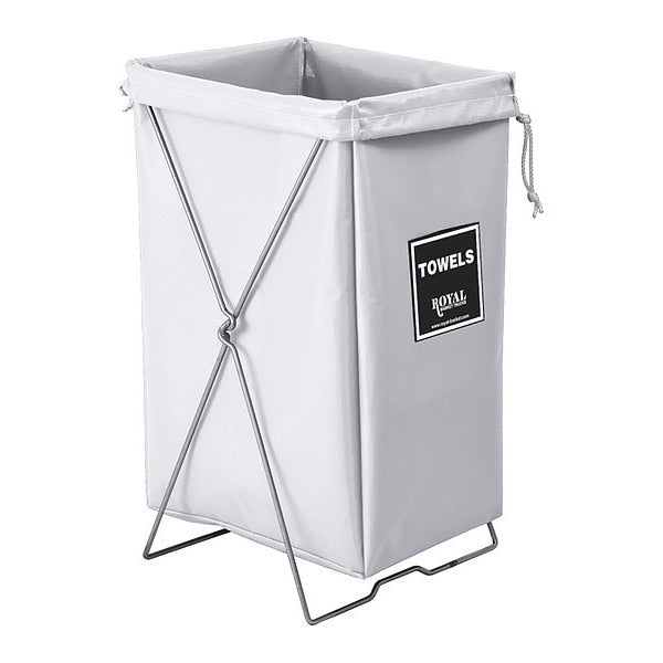 Towel Hamper Kit, 30 gal, White