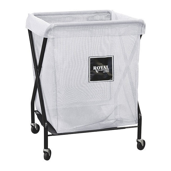X-Frame Cart, 8 Bu, White Mesh