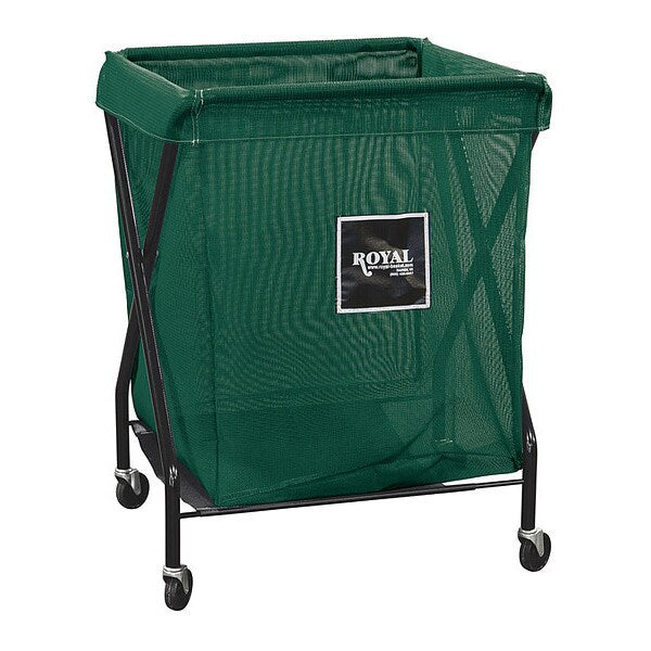 X-Frame Cart, 8 Bu, Green Mesh