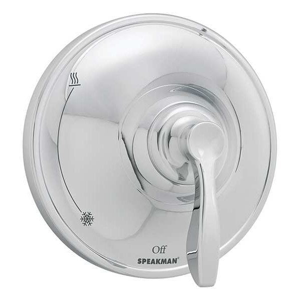 Shower Trim Kit, Wall Mount, Chrome
