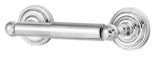 Toilet Paper Holder, Double Post, Zinc
