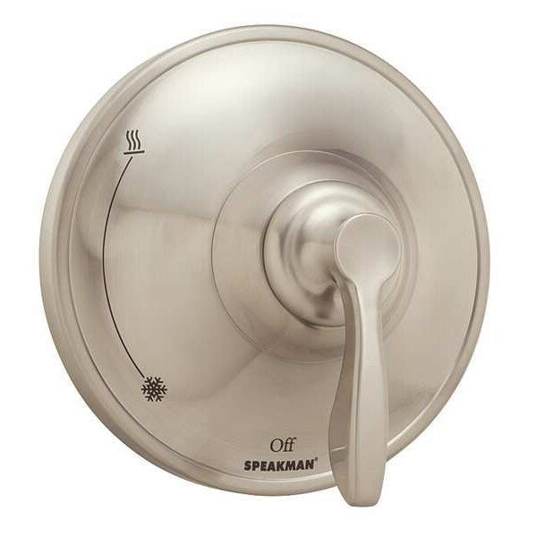 Shower Valve, Wall Mount, Brushed Nickel