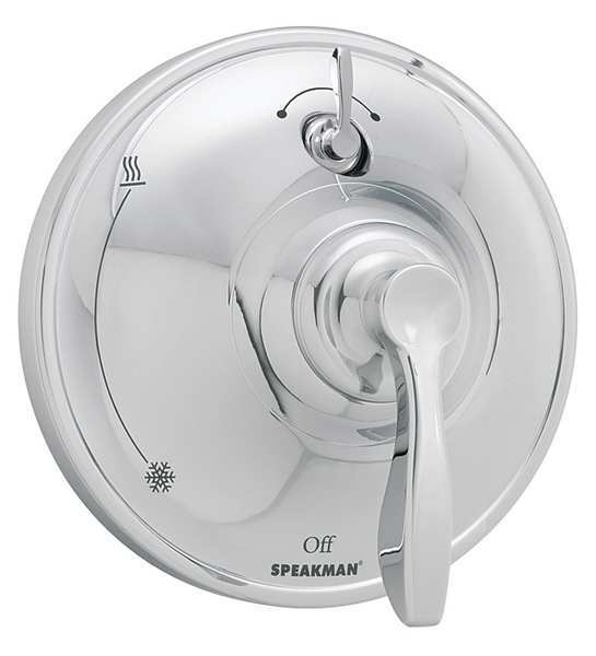 Shower Valve, Wall Mount, Polished Chrome