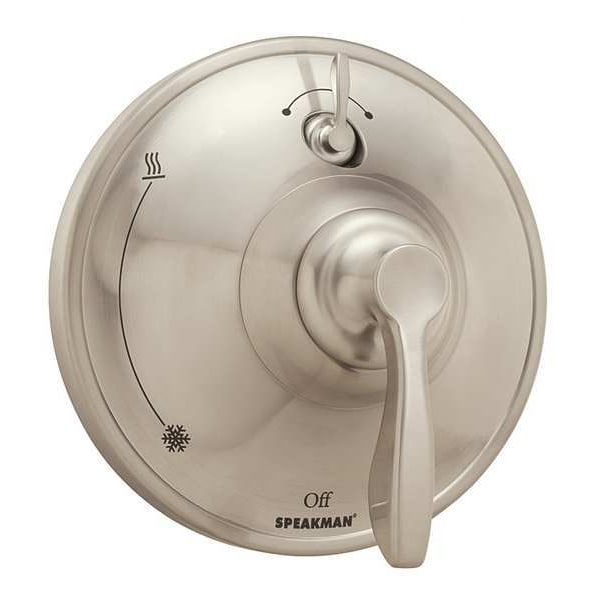Shower Valve, Wall Mount, Brushed Nickel