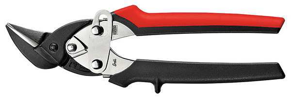 Aviation Snip, Left, 7 3/16 in, Alloy steel