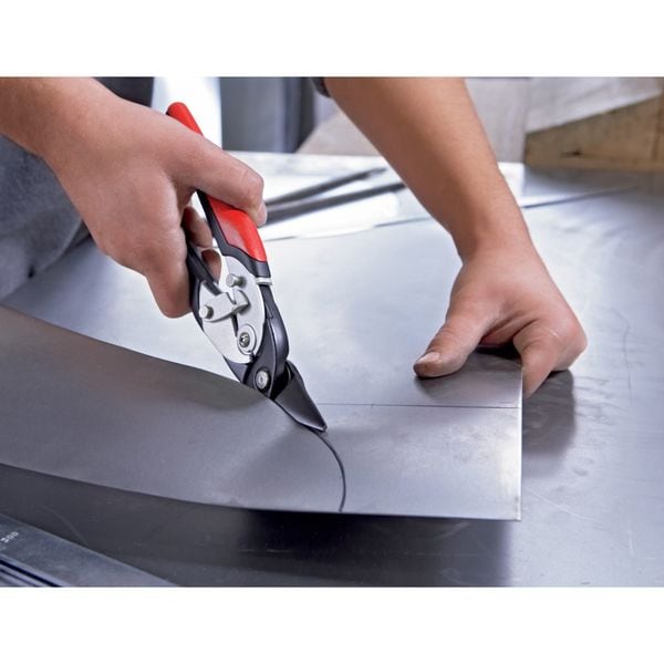 Aviation Snip, Right, 10 in, Alloy steel
