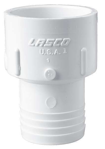 PVC Male Adapter, Socket x Insert, 2 in Pipe Size