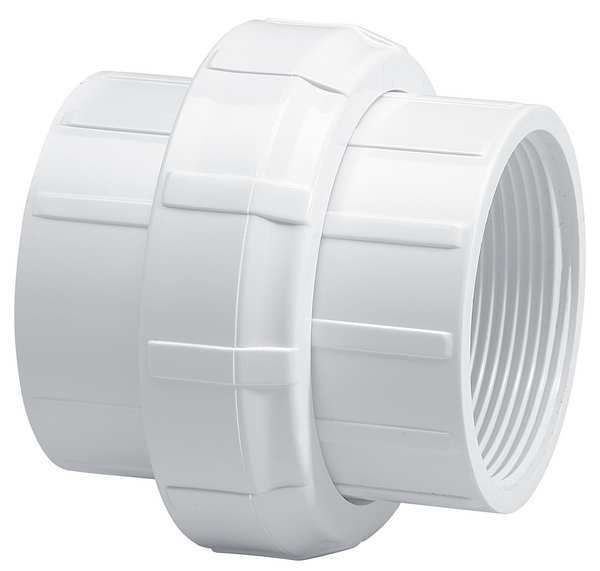 PVC Union, FNPT x FNPT, 1 in Pipe Size