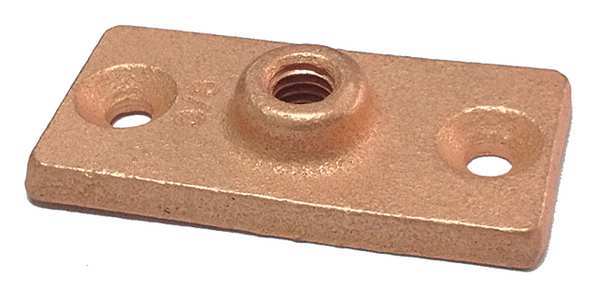 Rod Hanger Plate, 4 In, Malleable Iron