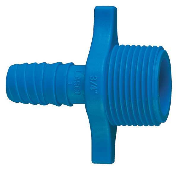 Male Adapter, 35/64 Double Helix x 1/2in MIPT, Acetyl