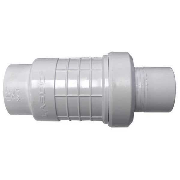 PVC Repair Coupling, Socket x Socket, 1-1/2 in Pipe Size