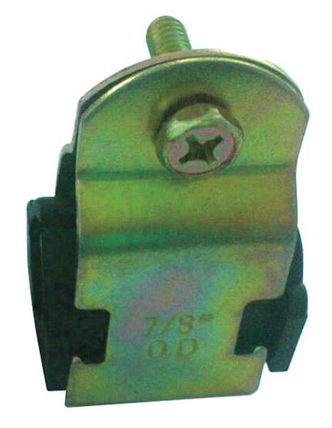 Strut Clamp, 3/4 In, Chromate Plated Steel