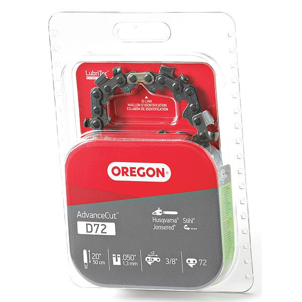 Saw Chain, 20 In., .050 In., 3/8 In. Pitch
