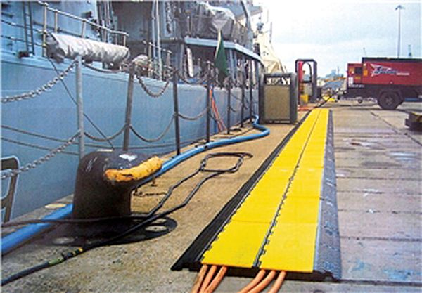 Cable Protector, 3 Ft. L, 18 1/2 In W