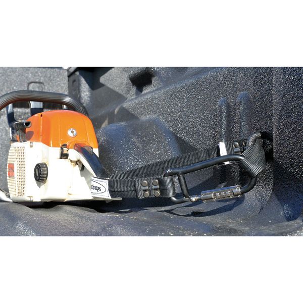 Helmet Lock, Carabiner, 2 ft. x 1-1/2 In.