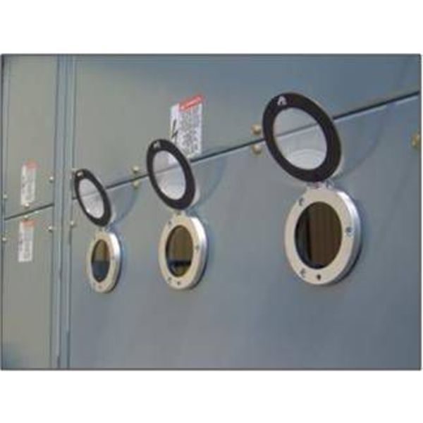 Round Infrared Window, 4 In., 100mm Dia.