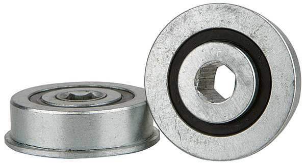Hex Conveyor Bearing, 7/16 In, 1.750 In OD