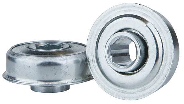 Hex Conveyor Bearing, 7/16 In., 1.502 In.