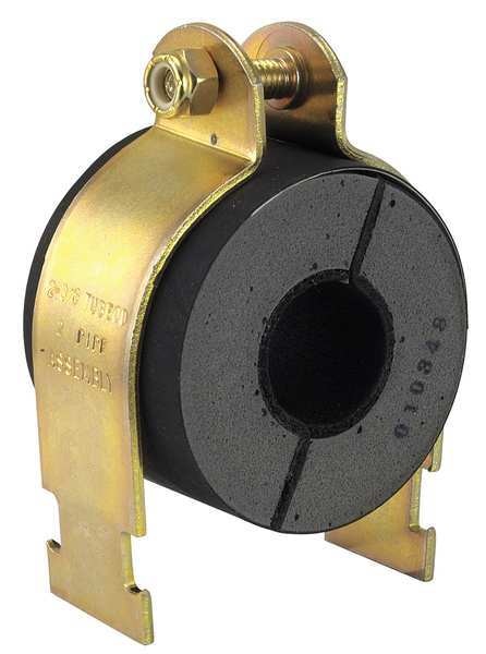 Cushion Clamp Clamp, 1 In Wall, 3-1/8 In